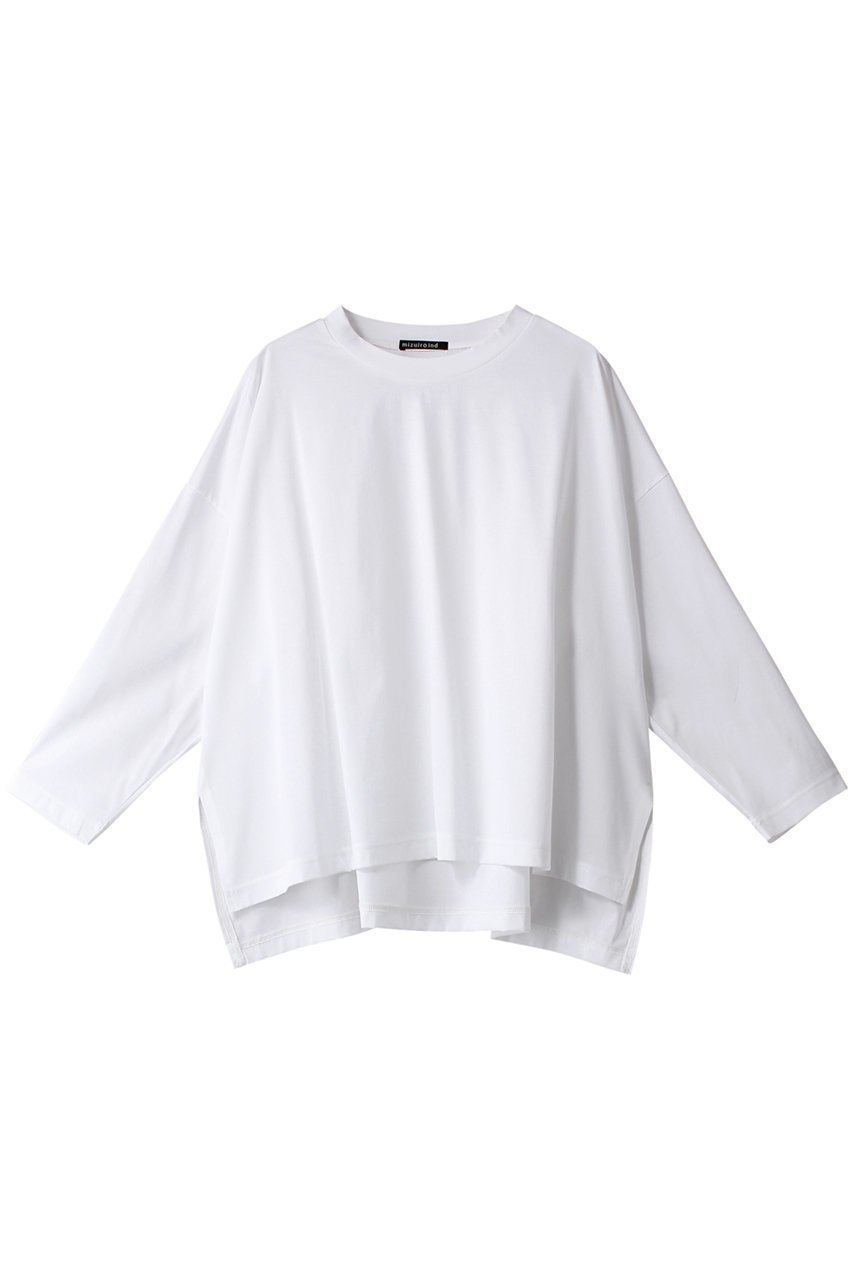 【ミズイロ インド/mizuiro ind】のhi-gauge c/neck wide PO プルオーバー インテリア・キッズ・メンズ・レディースファッション・服の通販 founy(ファニー) 　ファッション　Fashion　レディースファッション　Fashion for Women　トップス・カットソー　Cut & Sew Tops　ニット　Knit Tops & Sweaters　カジュアルプルオーバー・ニットトップス　Pullovers & Knit Tops / Casual Pullovers　シンプル　Simple, Minimal　スリット　Slit, Slit Detail　ワイド　Wide, Wide Fit　定番　Standard, Basic Item　春　Spring　off white|ID: prp329100004608772 ipo3291000000032949150