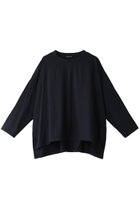 【ミズイロ インド/mizuiro ind】のhi-gauge c/neck wide PO プルオーバー 人気、トレンドファッション・服の通販 founy(ファニー) ファッション Fashion レディースファッション Fashion for Women トップス・カットソー Cut & Sew Tops ニット Knit Tops & Sweaters カジュアルプルオーバー・ニットトップス Pullovers & Knit Tops / Casual Pullovers シンプル Simple, Minimal スリット Slit, Slit Detail ワイド Wide, Wide Fit 定番 Standard, Basic Item 春 Spring thumbnail navy|ID: prp329100004608772 ipo3291000000032949161