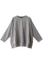 【ミズイロ インド/mizuiro ind】のhi-gauge c/neck wide PO プルオーバー 人気、トレンドファッション・服の通販 founy(ファニー) ファッション Fashion レディースファッション Fashion for Women トップス・カットソー Cut & Sew Tops ニット Knit Tops & Sweaters カジュアルプルオーバー・ニットトップス Pullovers & Knit Tops / Casual Pullovers シンプル Simple, Minimal スリット Slit, Slit Detail ワイド Wide, Wide Fit 定番 Standard, Basic Item 春 Spring thumbnail gray|ID: prp329100004608772 ipo3291000000032949172