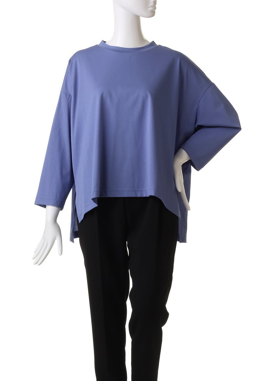 【ミズイロ インド/mizuiro ind】のhi-gauge c/neck wide PO プルオーバー 人気、トレンドファッション・服の通販 founy(ファニー) 　ファッション　Fashion　レディースファッション　Fashion for Women　トップス・カットソー　Cut & Sew Tops　ニット　Knit Tops & Sweaters　カジュアルプルオーバー・ニットトップス　Pullovers & Knit Tops / Casual Pullovers　シンプル　Simple, Minimal　スリット　Slit, Slit Detail　ワイド　Wide, Wide Fit　定番　Standard, Basic Item　春　Spring　other-2|ID: prp329100004608772 ipo3291000000032949179