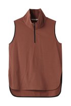 【プレインピープル/PLAIN PEOPLE】のオーガニック天竺ハーフジッププルオーバー マロン|ID: prp329100004608779 ipo3291000000035042220