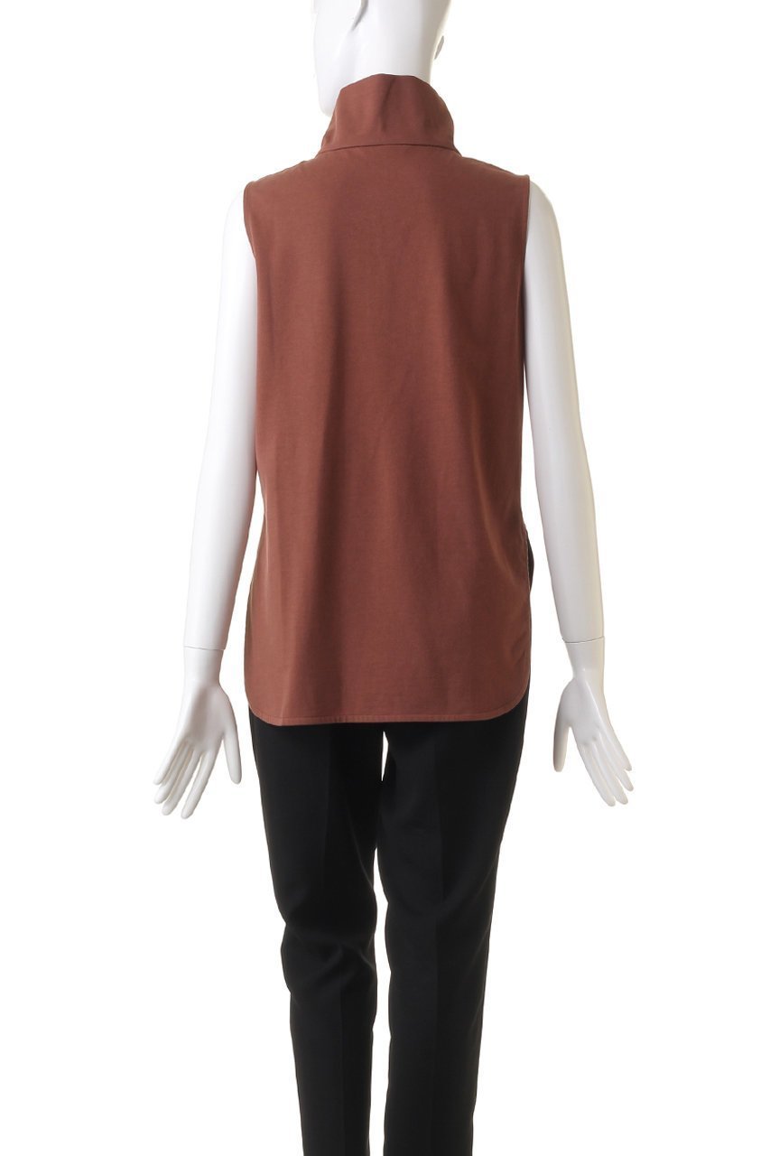 【プレインピープル/PLAIN PEOPLE】のオーガニック天竺ハーフジッププルオーバー 人気、トレンドファッション・服の通販 founy(ファニー) 　ファッション　Fashion　レディースファッション　Fashion for Women　トップス・カットソー　Cut & Sew Tops　ニット　Knit Tops & Sweaters　カジュアルプルオーバー・ニットトップス　Pullovers & Knit Tops / Casual Pullovers　オーガニック　Organic Cotton　スポーティ　Sporty, Casual Athletic　ハイネック　High Neck, Mock Neck　バランス　Balance, Style Balance　ベスト　Vest, Waistcoat　再入荷　Restock / Back in Stock　other-4|ID: prp329100004608779 ipo3291000000035898716