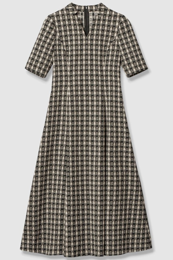 【アナイ/ANAYI】のツイーディージャガードキーホールネック ワンピース インテリア・キッズ・メンズ・レディースファッション・服の通販 founy(ファニー) https://founy.com/ ファッション Fashion レディースファッション Fashion for Women ワンピース Dresses チュニック Tunic Tops & Dresses おすすめ Recommended / Our Picks カッティング Cutting Detail ジャカード／ジャガード Jacquard, Woven Pattern ストレッチ Stretch, Stretchy Fabric セットアップ Set-Up, Coordinated Outfit チュニック Tunic, Long Top ツイード Twill, Twill Weave デコルテ Décolleté, Neckline ブルゾン Blouson, Bomber Jacket ポケット Pocket, Pocket Detail ロング Long, Long-Length エレガント 上品 Elegant 新作・新入荷 New Arrivals / New In 秋 Autumn A/W・秋冬 Autumn/Winter |ID: prp329100004608782 ipo3291000000032949321