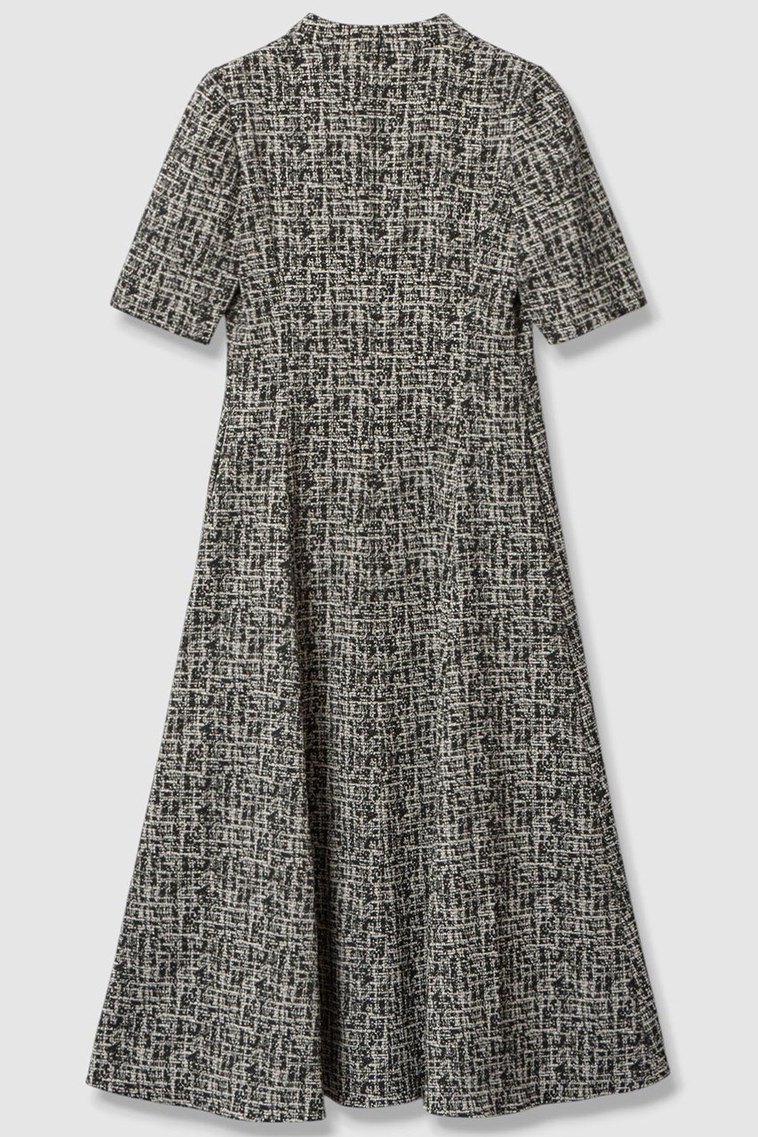 【アナイ/ANAYI】のツイーディージャガードキーホールネック ワンピース 人気、トレンドファッション・服の通販 founy(ファニー) 　ファッション　Fashion　レディースファッション　Fashion for Women　ワンピース　Dresses　チュニック　Tunic Tops & Dresses　おすすめ　Recommended / Our Picks　カッティング　Cutting Detail　ジャカード／ジャガード　Jacquard, Woven Pattern　ストレッチ　Stretch, Stretchy Fabric　セットアップ　Set-Up, Coordinated Outfit　チュニック　Tunic, Long Top　ツイード　Twill, Twill Weave　デコルテ　Décolleté, Neckline　ブルゾン　Blouson, Bomber Jacket　ポケット　Pocket, Pocket Detail　ロング　Long, Long-Length　エレガント 上品　Elegant　新作・新入荷　New Arrivals / New In　秋　Autumn　A/W・秋冬　Autumn/Winter　other-2|ID: prp329100004608782 ipo3291000000032949338