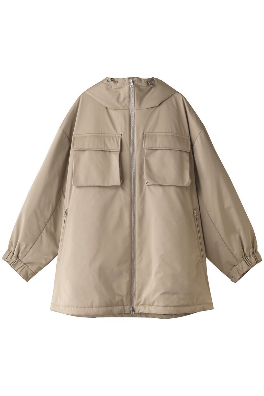 【エリオポール/heliopole】のthe FIELD COAT インテリア・キッズ・メンズ・レディースファッション・服の通販 founy(ファニー) 　ファッション　Fashion　レディースファッション　Fashion for Women　アウター　Coat / Outerwear Collection　コート・ロングコート・ピーコート　Long Coats, Peacoats & More　モッズコート・ミリタリー風アウター　Mods & Field Coats　ショート　Short, Short Length　ストレッチ　Stretch, Stretchy Fabric　バランス　Balance, Style Balance　パッチ　Patch, Appliqué　ポケット　Pocket, Pocket Detail　ベージュ|ID: prp329100004608783 ipo3291000000035468849