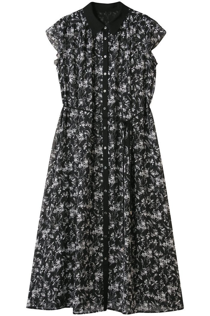 【アナイ/ANAYI】のモノトーンフラワーPTシャツワンピース インテリア・キッズ・メンズ・レディースファッション・服の通販 founy(ファニー) https://founy.com/ ファッション Fashion レディースファッション Fashion for Women ワンピース Dresses シャツワンピース / 1枚で着映えコーデ Shirt Dresses チュニック Tunic Tops & Dresses チュニック Tunic, Long Top パーティ Party, Party Style フラワー Flower, Floral フレア Flare, Flared モノトーン Monotone, Black and White リボン Ribbon, Bow ロング Long, Long-Length エレガント 上品 Elegant |ID: prp329100004608784 ipo3291000000036028504