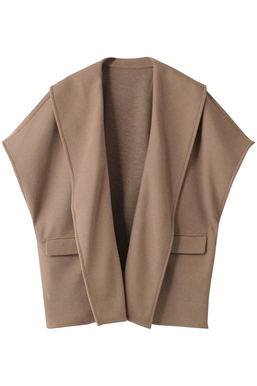 【エリオポール/heliopole】のショールカラージレ 人気、トレンドファッション・服の通販 founy(ファニー) 　ファッション　Fashion　レディースファッション　Fashion for Women　アウター　Coat / Outerwear Collection　レディースジャケット・軽アウター　Jackets　ショール　Shawl, Wrap　ジャケット　Jacket, Outerwear　ストール　Stole, Wrap　ベスト　Vest, Waistcoat　A/W・秋冬　Autumn/Winter　 other-1|ID: prp329100004608786 ipo3291000000035065691