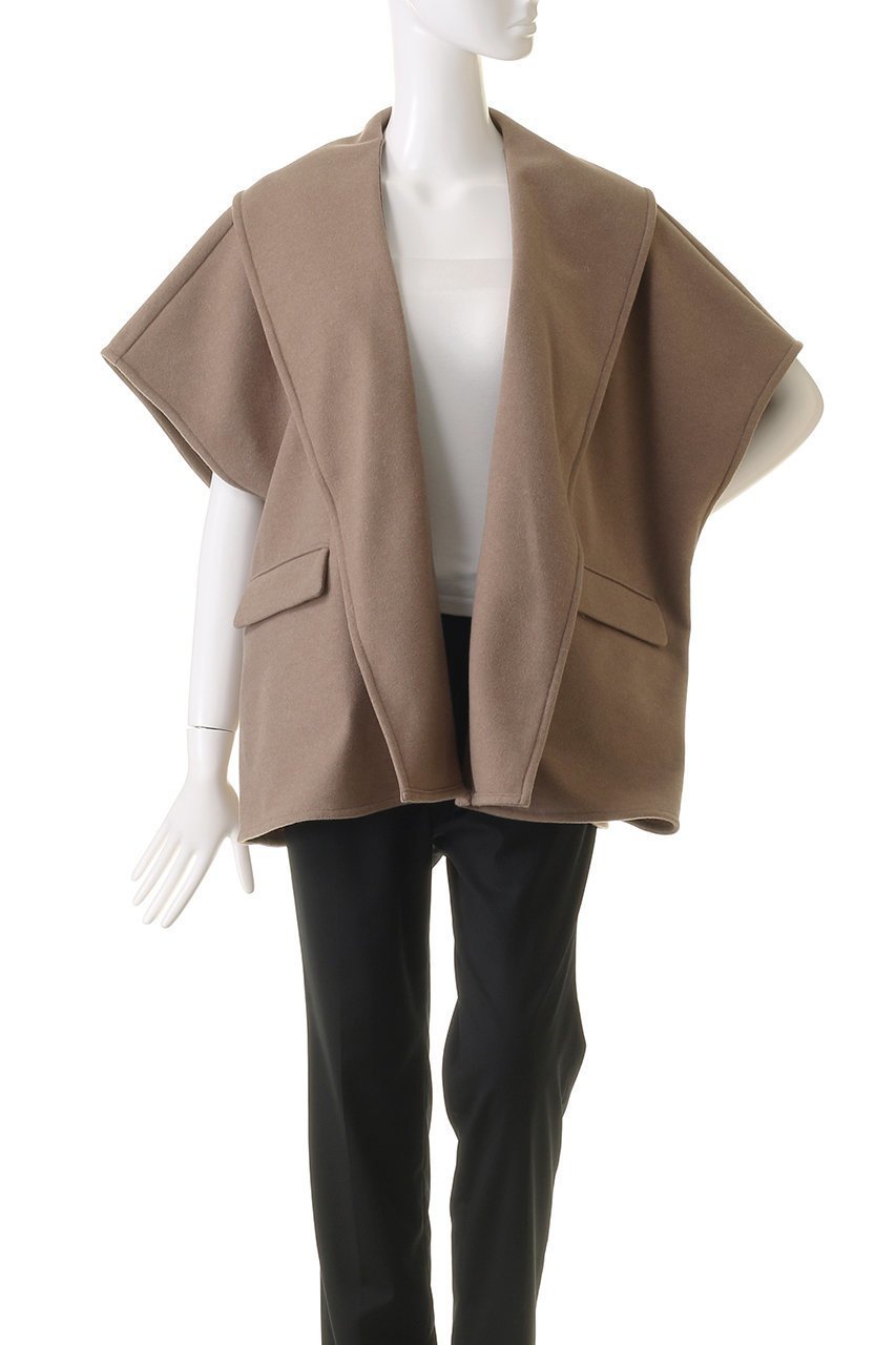 【エリオポール/heliopole】のショールカラージレ 人気、トレンドファッション・服の通販 founy(ファニー) 　ファッション　Fashion　レディースファッション　Fashion for Women　アウター　Coat / Outerwear Collection　レディースジャケット・軽アウター　Jackets　ショール　Shawl, Wrap　ジャケット　Jacket, Outerwear　ストール　Stole, Wrap　ベスト　Vest, Waistcoat　A/W・秋冬　Autumn/Winter　other-2|ID: prp329100004608786 ipo3291000000035065694