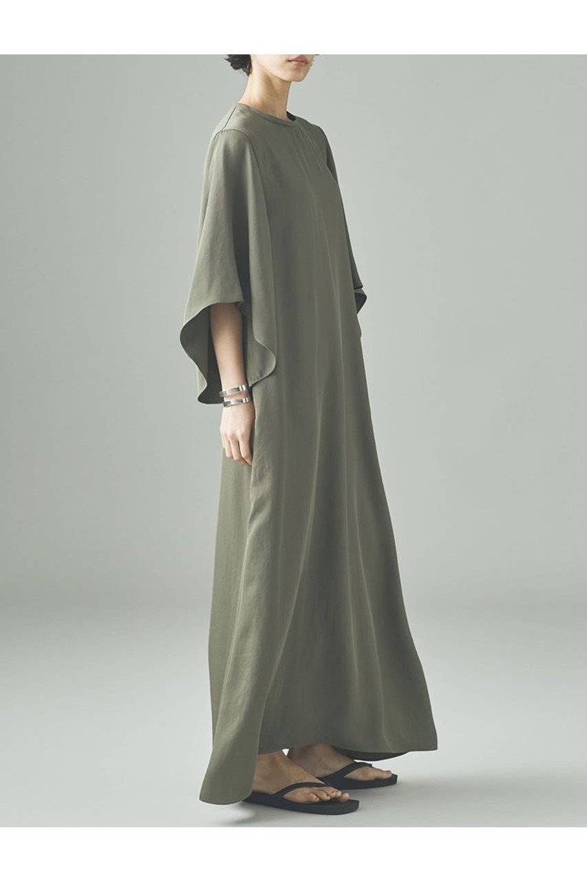 【カレンソロジー/Curensology】のアセテートティードレス 人気、トレンドファッション・服の通販 founy(ファニー) 　ファッション　Fashion　レディースファッション　Fashion for Women　ワンピース　Dresses　フォーマル・パーティードレス・結婚式用ドレス　Elegant & Casual Dresses　チュニック　Tunic Tops & Dresses　インナー　Innerwear　シンプル　Simple, Minimal　チュニック　Tunic, Long Top　ドレープ　Drape, Draping Fabric　ヌーディ　Nude, Nude Tone　ロング　Long, Long-Length　半袖　Short Sleeve, Half Sleeve　新作・新入荷　New Arrivals / New In　日本製　Made In Japan　長袖　Long Sleeve, Full Sleeve　other-4|ID: prp329100004608787 ipo3291000000032949498