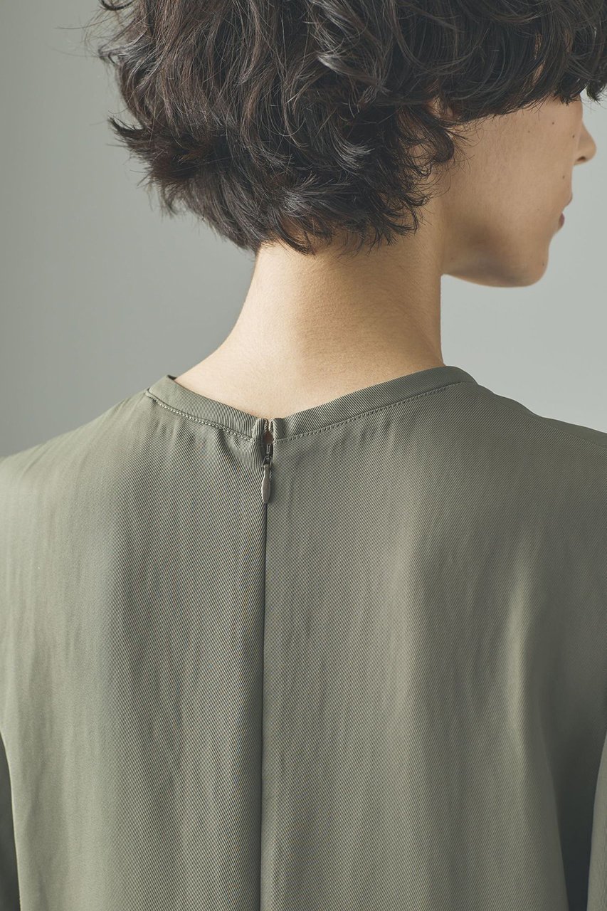 【カレンソロジー/Curensology】のアセテートティードレス 人気、トレンドファッション・服の通販 founy(ファニー) 　ファッション　Fashion　レディースファッション　Fashion for Women　ワンピース　Dresses　フォーマル・パーティードレス・結婚式用ドレス　Elegant & Casual Dresses　チュニック　Tunic Tops & Dresses　インナー　Innerwear　シンプル　Simple, Minimal　チュニック　Tunic, Long Top　ドレープ　Drape, Draping Fabric　ヌーディ　Nude, Nude Tone　ロング　Long, Long-Length　半袖　Short Sleeve, Half Sleeve　新作・新入荷　New Arrivals / New In　日本製　Made In Japan　長袖　Long Sleeve, Full Sleeve　other-6|ID: prp329100004608787 ipo3291000000032949509