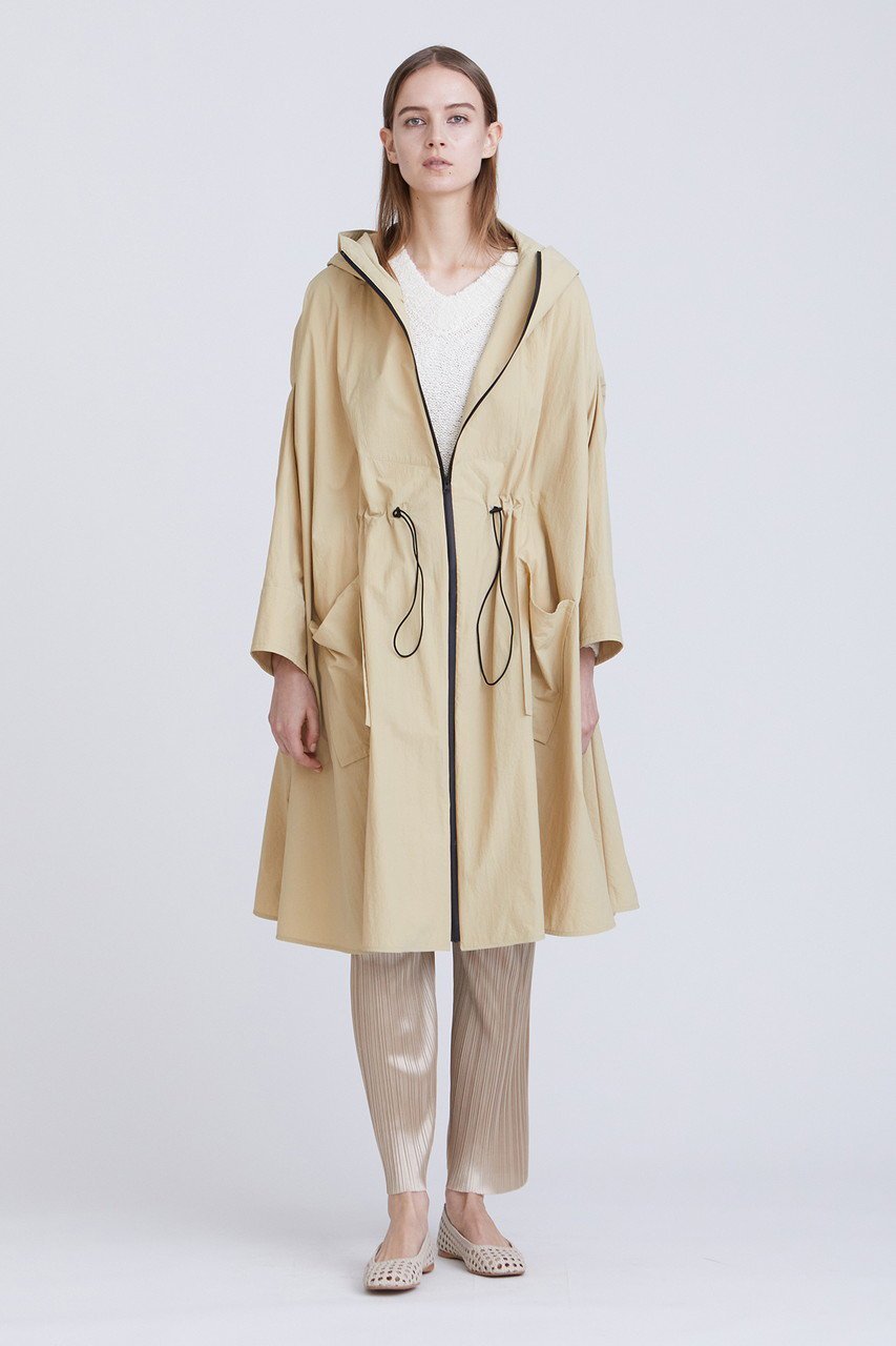 【ハウス オブ ロータス/HOUSE OF LOTUS】のAラインポンチョコート 人気、トレンドファッション・服の通販 founy(ファニー) 　ファッション　Fashion　レディースファッション　Fashion for Women　アウター　Coat / Outerwear Collection　コート・ロングコート・ピーコート　Long Coats, Peacoats & More　ポンチョ・ケープコート　Ponchos & Capes　アウトドア　Outdoor Clothing　ドローコード　Drawcord, Drawstring Cord　フォルム　Silhouette, Form　ポンチョ　Poncho, Cape Style　ロング　Long, Long-Length　ワッシャー　Washer, Crinkled Finish　other-8|ID: prp329100004608789 ipo3291000000032949537