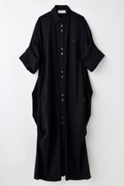 【ナゴンスタンス/nagonstans】のtuck drape shirt dress/ドレス Black|ID: prp329100004608790 ipo3291000000032949528