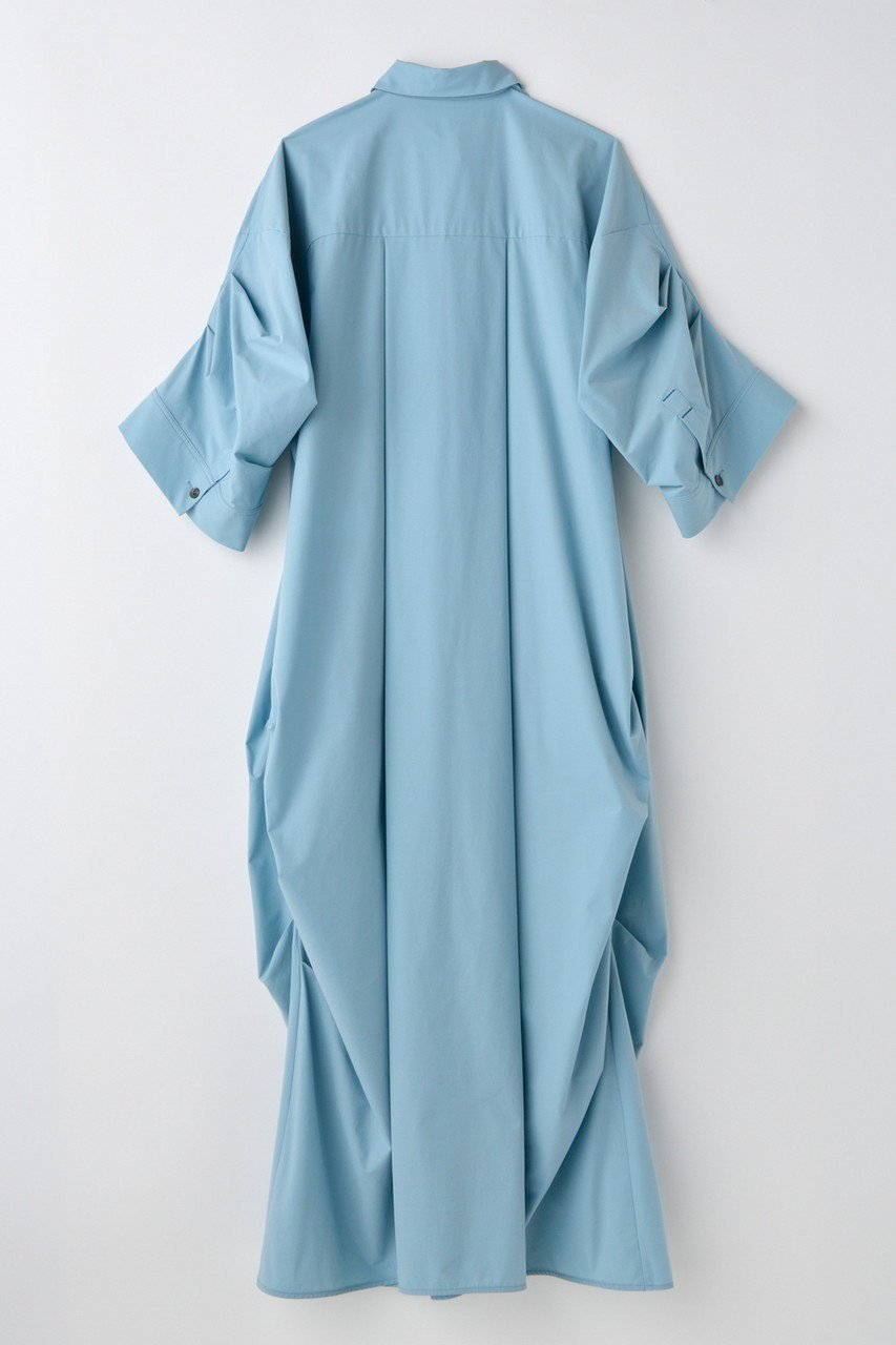 【ナゴンスタンス/nagonstans】のtuck drape shirt dress/ドレス 人気、トレンドファッション・服の通販 founy(ファニー) 　ファッション　Fashion　レディースファッション　Fashion for Women　ワンピース　Dresses　フォーマル・パーティードレス・結婚式用ドレス　Elegant & Casual Dresses　チュニック　Tunic Tops & Dresses　チュニック　Tunic, Long Top　ドレス　Dress, One-Piece　ロング　Long, Long-Length　再入荷　Restock / Back in Stock　夏　Summer　other-2|ID: prp329100004608790 ipo3291000000032949539