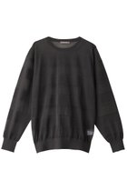 【エリオポール/heliopole】のシアーボーダークルーネックニット チャコールグレー|ID: prp329100004608792 ipo3291000000035637477