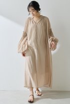 【ウィムガゼット/Whim Gazette】のコットンシフォンワンピース 人気、トレンドファッション・服の通販 founy(ファニー) ファッション Fashion レディースファッション Fashion for Women ワンピース Dresses チュニック Tunic Tops & Dresses ギャザー Gathered, Ruffled シフォン Chiffon, Lightweight Fabric チュニック Tunic, Long Top ハイネック High Neck, Mock Neck フェミニン Feminine, Girly フレア Flare, Flared ベビー Baby, Babywear ロング Long, Long-Length 長袖 Long Sleeve, Full Sleeve thumbnail ベージュ|ID: prp329100004608794 ipo3291000000035740397