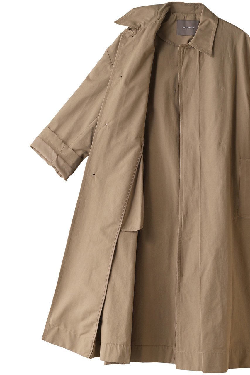 【エリオポール/heliopole】のフロントタックコート 人気、トレンドファッション・服の通販 founy(ファニー) 　ファッション　Fashion　レディースファッション　Fashion for Women　アウター　Coat / Outerwear Collection　コート・ロングコート・ピーコート　Long Coats, Peacoats & More　シンプル　Simple, Minimal　フロント　Front, Front Design　ベーシック　Basic, Essential　ロング　Long, Long-Length　other-6|ID: prp329100004608795 ipo3291000000032949641