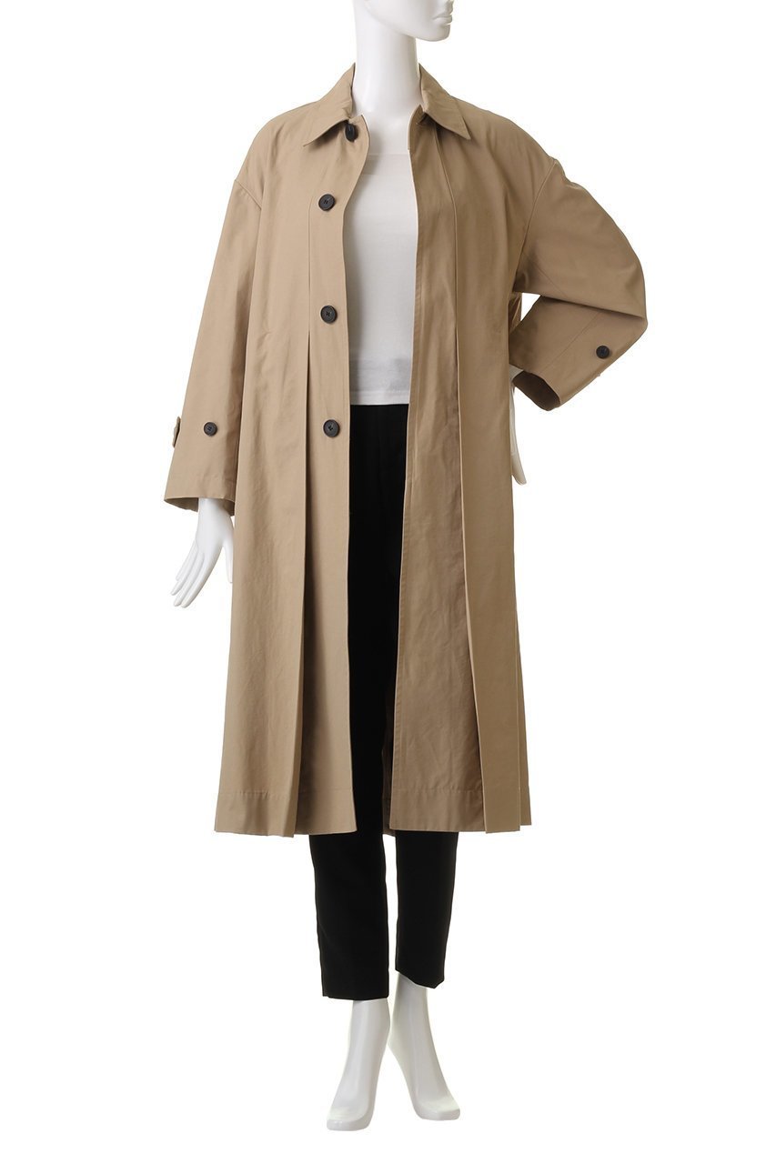 【エリオポール/heliopole】のフロントタックコート 人気、トレンドファッション・服の通販 founy(ファニー) 　ファッション　Fashion　レディースファッション　Fashion for Women　アウター　Coat / Outerwear Collection　コート・ロングコート・ピーコート　Long Coats, Peacoats & More　シンプル　Simple, Minimal　フロント　Front, Front Design　ベーシック　Basic, Essential　ロング　Long, Long-Length　other-7|ID: prp329100004608795 ipo3291000000032949645