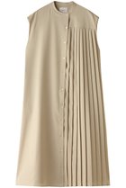 【ミディウミソリッド/MIDIUMISOLID】のasymmetry pleated n/slv OP ワンピース beige|ID: prp329100004608799 ipo3291000000032949731