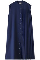 【ミディウミソリッド/MIDIUMISOLID】のasymmetry pleated n/slv OP ワンピース navy|ID: prp329100004608799 ipo3291000000032949737