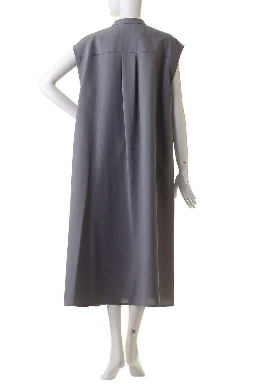【ミディウミソリッド/MIDIUMISOLID】のasymmetry pleated n/slv OP ワンピース 人気、トレンドファッション・服の通販 founy(ファニー) 　ファッション　Fashion　レディースファッション　Fashion for Women　ワンピース　Dresses　チュニック　Tunic Tops & Dresses　チュニック　Tunic, Long Top　プリーツ　Pleats, Pleated　ロング　Long, Long-Length　other-4|ID: prp329100004608799 ipo3291000000032949754
