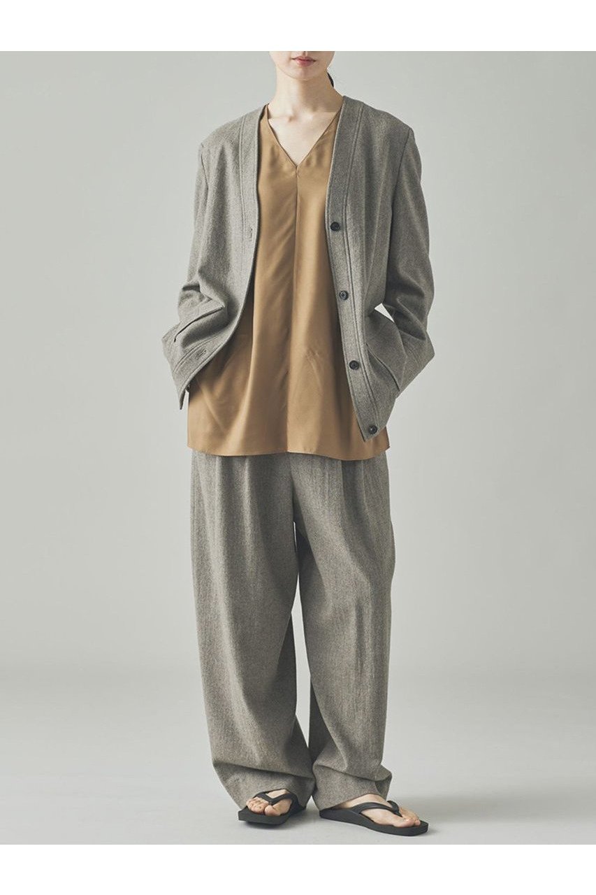 【カレンソロジー/Curensology】のキュプラツイル2WAYブラウス 人気、トレンドファッション・服の通販 founy(ファニー) 　ファッション　Fashion　レディースファッション　Fashion for Women　トップス・カットソー　Cut & Sew Tops　シャツ・ブラウス・オフィスカジュアル　Elegant Blouses & Button-Ups　エレガント 上品　Elegant　キュプラ　Cupro, Eco Fabric　シンプル　Simple, Minimal　スタイリッシュ　Stylish, Fashionable　スリット　Slit, Slit Detail　スリーブ　Sleeve, Long Sleeve / Short Sleeve　ビンテージ　Vintage, Retro Style　フォーマル　Formal, Dressy　ロング　Long, Long-Length　新作・新入荷　New Arrivals / New In　other-7|ID: prp329100004608800 ipo3291000000032949802