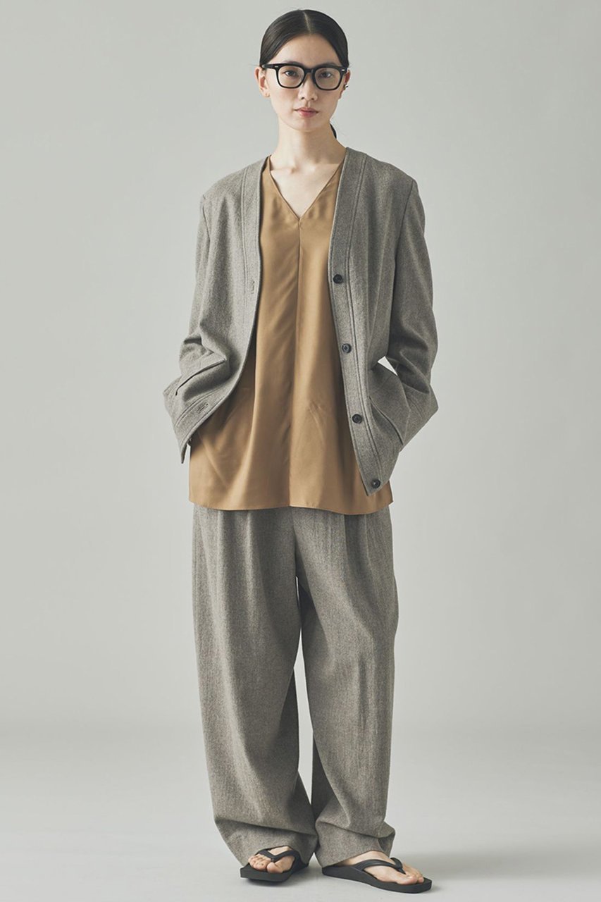 【カレンソロジー/Curensology】のキュプラツイル2WAYブラウス 人気、トレンドファッション・服の通販 founy(ファニー) ファッション Fashion レディースファッション Fashion for Women トップス・カットソー Cut & Sew Tops シャツ・ブラウス・オフィスカジュアル Elegant Blouses & Button-Ups エレガント 上品 Elegant キュプラ Cupro, Eco Fabric シンプル Simple, Minimal スタイリッシュ Stylish, Fashionable スリット Slit, Slit Detail スリーブ Sleeve, Long Sleeve / Short Sleeve ビンテージ Vintage, Retro Style フォーマル Formal, Dressy ロング Long, Long-Length other-7|ID: prp329100004608800 ipo3291000000035964081