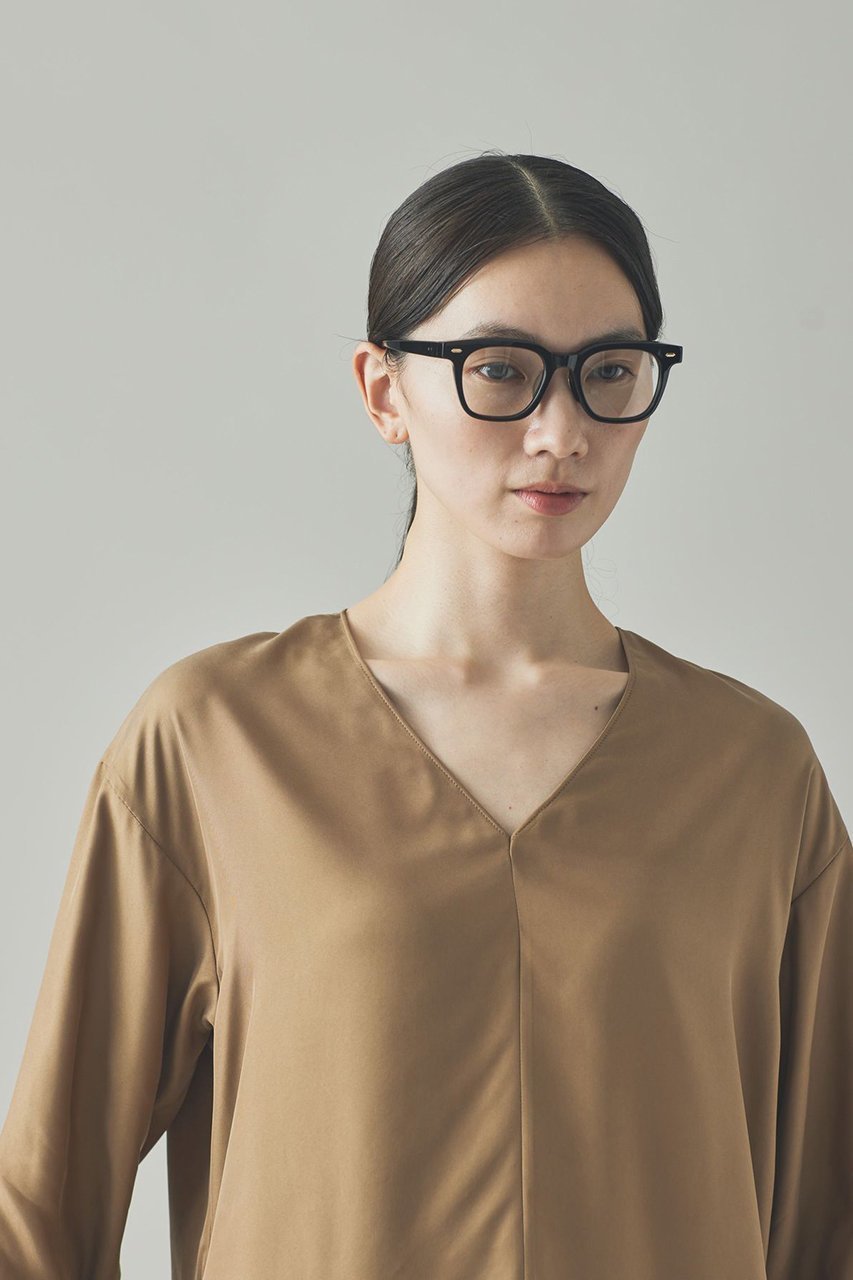 【カレンソロジー/Curensology】のキュプラツイル2WAYブラウス 人気、トレンドファッション・服の通販 founy(ファニー) ファッション Fashion レディースファッション Fashion for Women トップス・カットソー Cut & Sew Tops シャツ・ブラウス・オフィスカジュアル Elegant Blouses & Button-Ups エレガント 上品 Elegant キュプラ Cupro, Eco Fabric シンプル Simple, Minimal スタイリッシュ Stylish, Fashionable スリット Slit, Slit Detail スリーブ Sleeve, Long Sleeve / Short Sleeve ビンテージ Vintage, Retro Style フォーマル Formal, Dressy ロング Long, Long-Length other-8|ID: prp329100004608800 ipo3291000000035964082