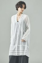 【カレンソロジー/Curensology】のコットンメッシュブラウス 人気、トレンドファッション・服の通販 founy(ファニー) ファッション Fashion レディースファッション Fashion for Women トップス・カットソー Cut & Sew Tops シャツ・ブラウス・オフィスカジュアル Elegant Blouses & Button-Ups おすすめ Recommended / Our Picks インド Indian Textile インナー Innerwear サテン Satin, Glossy Fabric スリーブ Sleeve, Long Sleeve / Short Sleeve バランス Balance, Style Balance フリル Frill, Ruffle メッシュ Mesh, Net Fabric ロング Long, Long-Length thumbnail ホワイト|ID: prp329100004608802 ipo3291000000035740432