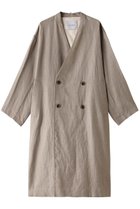 【エリオポール/heliopole】のDUNGAREES LINEN ロングコート ベージュ|ID: prp329100004608806 ipo3291000000032949904