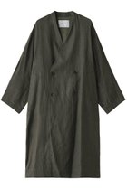 【エリオポール/heliopole】のDUNGAREES LINEN ロングコート オリーブ|ID: prp329100004608806 ipo3291000000032949910
