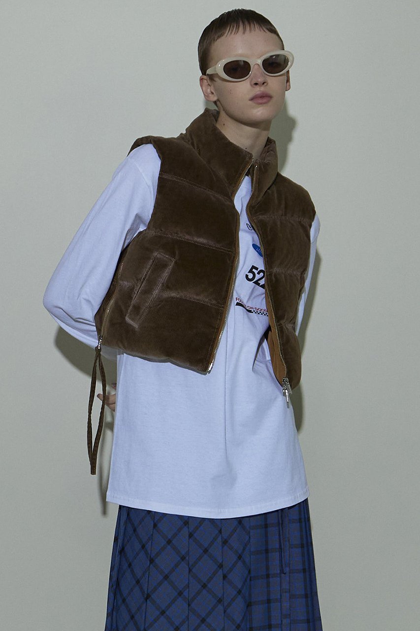 【メゾンスペシャル/MAISON SPECIAL】のMulti Fabric Puffer Vest/マルチファブリックパッファーベスト 人気、トレンドファッション・服の通販 founy(ファニー) 　ファッション　Fashion　レディースファッション　Fashion for Women　アウター　Coat / Outerwear Collection　レディースジャケット・軽アウター　Jackets　ヴィンテージ　Vintage Style　コーデュロイ　Corduroy, Cord Fabric　ジャケット　Jacket, Outerwear　フェイクレザー　Faux Leather, PU Leather　ベスト　Vest, Waistcoat　防寒　Cold Protection, Winter-Ready　ロング　Long, Long-Length　冬　Winter / This Winter　A/W・秋冬　Autumn/Winter　other-5|ID: prp329100004608807 ipo3291000000034909661