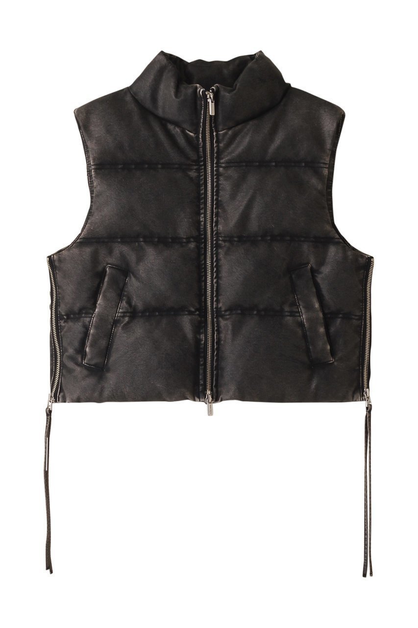 【メゾンスペシャル/MAISON SPECIAL】のMulti Fabric Puffer Vest/マルチファブリックパッファーベスト インテリア・キッズ・メンズ・レディースファッション・服の通販 founy(ファニー) 　ファッション　Fashion　レディースファッション　Fashion for Women　アウター　Coat / Outerwear Collection　レディースジャケット・軽アウター　Jackets　ヴィンテージ　Vintage Style　コーデュロイ　Corduroy, Cord Fabric　ジャケット　Jacket, Outerwear　フェイクレザー　Faux Leather, PU Leather　ベスト　Vest, Waistcoat　防寒　Cold Protection, Winter-Ready　ロング　Long, Long-Length　冬　Winter / This Winter　A/W・秋冬　Autumn/Winter　BLK(ブラック)|ID: prp329100004608807 ipo3291000000035862623