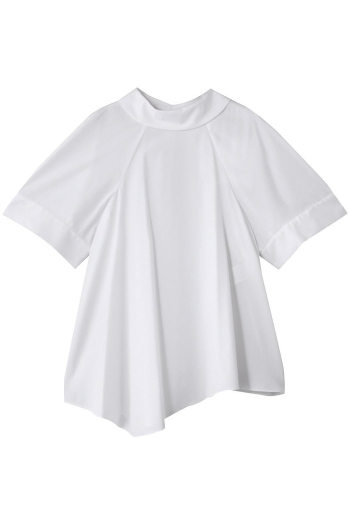 【エンフォルド/ENFOLD】のHIGH-NECK BLOUSE/ブラウス インテリア・キッズ・メンズ・レディースファッション・服の通販 founy(ファニー) https://founy.com/ ファッション Fashion レディースファッション Fashion for Women トップス・カットソー Cut & Sew Tops シャツ・ブラウス・オフィスカジュアル Elegant Blouses & Button-Ups おすすめ Recommended / Our Picks エレガント 上品 Elegant ショート Short, Short Length スリーブ Sleeve, Long Sleeve / Short Sleeve セットアップ Set-Up, Coordinated Outfit ハイネック High Neck, Mock Neck ワイド Wide, Wide Fit |ID: prp329100004608814 ipo3291000000035795567