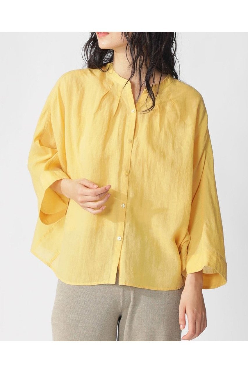 【エコアルフ/ECOALF】のTAMARA シャツ / TAMARA SHIRT WOMAN 人気、トレンドファッション・服の通販 founy(ファニー) 　ファッション　Fashion　レディースファッション　Fashion for Women　トップス・カットソー　Cut & Sew Tops　シャツ・ブラウス・オフィスカジュアル　Elegant Blouses & Button-Ups　なめらか　Smooth, Silky Texture　ギャザー　Gathered, Ruffled　コンパクト　Compact, Small Size　ショート　Short, Short Length　スリーブ　Sleeve, Long Sleeve / Short Sleeve　トレンド　Trend, Trending Now　フィット　Fit, Slim Fit　リラックス　Relax, Relaxed Fit　ロールアップ　Roll-Up, Cuffed Hem　夏　Summer　新作・新入荷　New Arrivals / New In　other-2|ID: prp329100004608817 ipo3291000000032950237