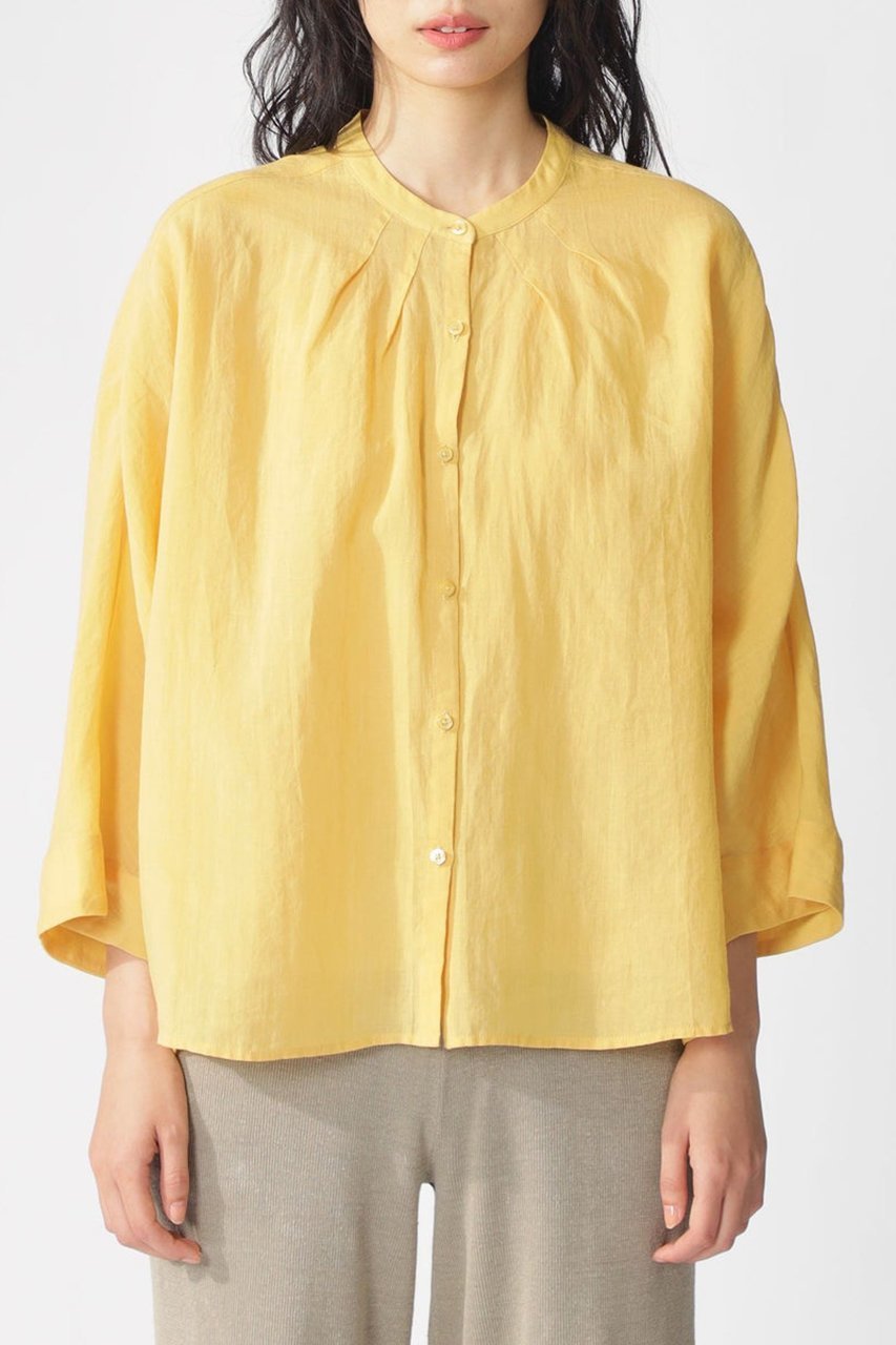 【エコアルフ/ECOALF】のTAMARA シャツ / TAMARA SHIRT WOMAN 人気、トレンドファッション・服の通販 founy(ファニー) 　ファッション　Fashion　レディースファッション　Fashion for Women　トップス・カットソー　Cut & Sew Tops　シャツ・ブラウス・オフィスカジュアル　Elegant Blouses & Button-Ups　なめらか　Smooth, Silky Texture　ギャザー　Gathered, Ruffled　コンパクト　Compact, Small Size　ショート　Short, Short Length　スリーブ　Sleeve, Long Sleeve / Short Sleeve　トレンド　Trend, Trending Now　フィット　Fit, Slim Fit　リラックス　Relax, Relaxed Fit　ロールアップ　Roll-Up, Cuffed Hem　夏　Summer　新作・新入荷　New Arrivals / New In　other-3|ID: prp329100004608817 ipo3291000000032950241