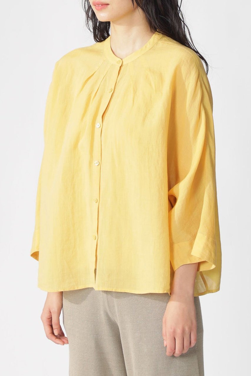 【エコアルフ/ECOALF】のTAMARA シャツ / TAMARA SHIRT WOMAN 人気、トレンドファッション・服の通販 founy(ファニー) 　ファッション　Fashion　レディースファッション　Fashion for Women　トップス・カットソー　Cut & Sew Tops　シャツ・ブラウス・オフィスカジュアル　Elegant Blouses & Button-Ups　なめらか　Smooth, Silky Texture　ギャザー　Gathered, Ruffled　コンパクト　Compact, Small Size　ショート　Short, Short Length　スリーブ　Sleeve, Long Sleeve / Short Sleeve　トレンド　Trend, Trending Now　フィット　Fit, Slim Fit　リラックス　Relax, Relaxed Fit　ロールアップ　Roll-Up, Cuffed Hem　夏　Summer　新作・新入荷　New Arrivals / New In　other-4|ID: prp329100004608817 ipo3291000000032950244