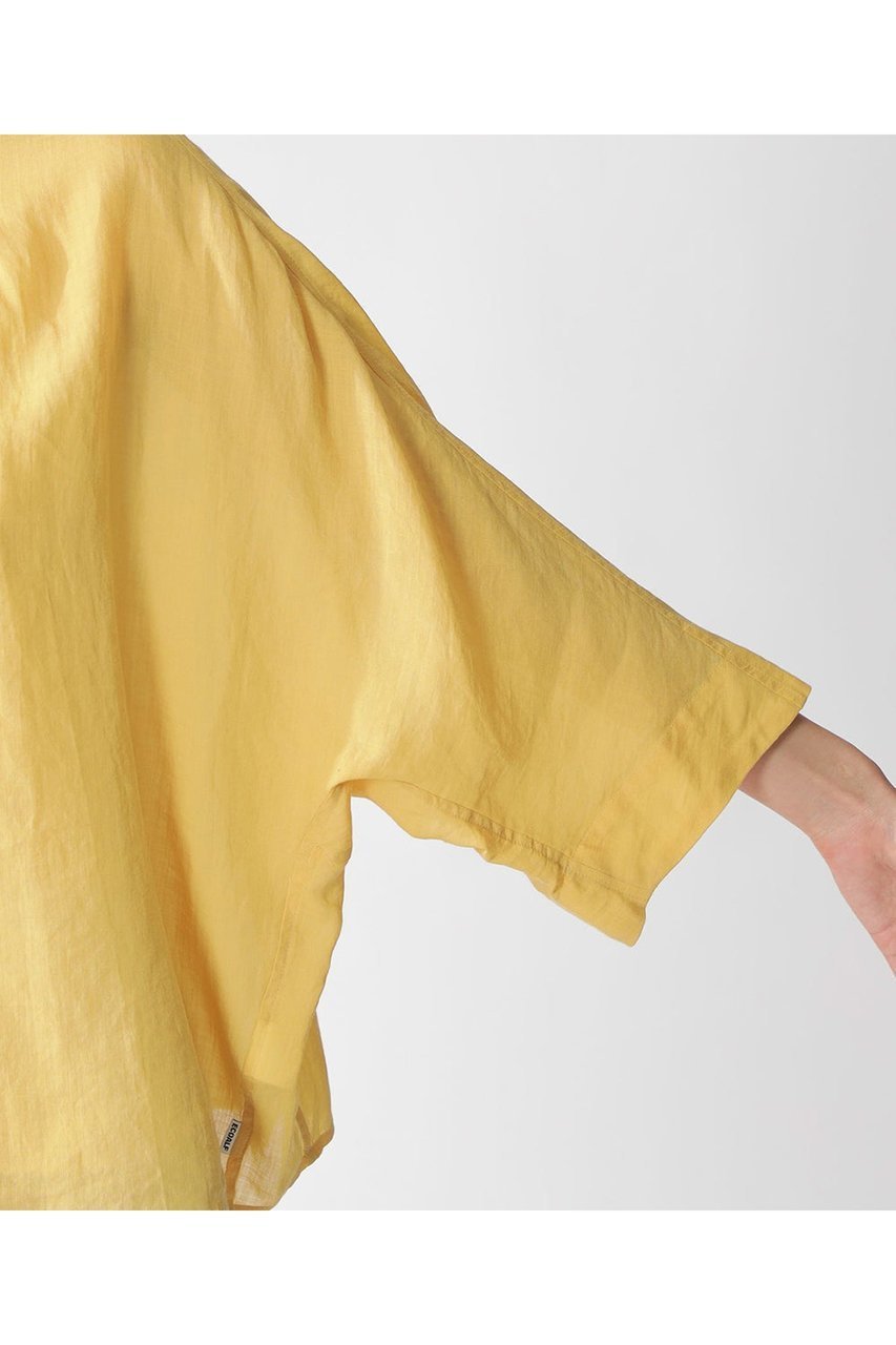 【エコアルフ/ECOALF】のTAMARA シャツ / TAMARA SHIRT WOMAN 人気、トレンドファッション・服の通販 founy(ファニー) 　ファッション　Fashion　レディースファッション　Fashion for Women　トップス・カットソー　Cut & Sew Tops　シャツ・ブラウス・オフィスカジュアル　Elegant Blouses & Button-Ups　なめらか　Smooth, Silky Texture　ギャザー　Gathered, Ruffled　コンパクト　Compact, Small Size　ショート　Short, Short Length　スリーブ　Sleeve, Long Sleeve / Short Sleeve　トレンド　Trend, Trending Now　フィット　Fit, Slim Fit　リラックス　Relax, Relaxed Fit　ロールアップ　Roll-Up, Cuffed Hem　夏　Summer　other-6|ID: prp329100004608817 ipo3291000000035740506