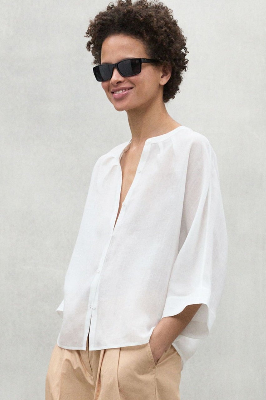 【エコアルフ/ECOALF】のTAMARA シャツ / TAMARA SHIRT WOMAN 人気、トレンドファッション・服の通販 founy(ファニー) 　ファッション　Fashion　レディースファッション　Fashion for Women　トップス・カットソー　Cut & Sew Tops　シャツ・ブラウス・オフィスカジュアル　Elegant Blouses & Button-Ups　なめらか　Smooth, Silky Texture　ギャザー　Gathered, Ruffled　コンパクト　Compact, Small Size　ショート　Short, Short Length　スリーブ　Sleeve, Long Sleeve / Short Sleeve　トレンド　Trend, Trending Now　フィット　Fit, Slim Fit　リラックス　Relax, Relaxed Fit　ロールアップ　Roll-Up, Cuffed Hem　夏　Summer　other-4|ID: prp329100004608817 ipo3291000000036076332