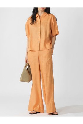 【エコアルフ/ECOALF】のMELANIA シャツ / MELANIA SHIRT WOMAN 人気、トレンドファッション・服の通販 founy(ファニー) ファッション Fashion レディースファッション Fashion for Women トップス・カットソー Cut & Sew Tops シャツ・ブラウス・オフィスカジュアル Elegant Blouses & Button-Ups なめらか Smooth, Silky Texture コンパクト Compact, Small Size ショート Short, Short Length スリーブ Sleeve, Long Sleeve / Short Sleeve トレンド Trend, Trending Now フィット Fit, Slim Fit リネン Linen, Linen Fabric リラックス Relax, Relaxed Fit 半袖 Short Sleeve, Half Sleeve 夏 Summer 新作・新入荷 New Arrivals / New In |ID:prp329100004608818