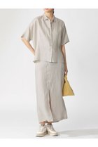 【エコアルフ/ECOALF】のMELANIA シャツ / MELANIA SHIRT WOMAN 人気、トレンドファッション・服の通販 founy(ファニー) ファッション Fashion レディースファッション Fashion for Women トップス・カットソー Cut & Sew Tops シャツ・ブラウス・オフィスカジュアル Elegant Blouses & Button-Ups なめらか Smooth, Silky Texture コンパクト Compact, Small Size ショート Short, Short Length スリーブ Sleeve, Long Sleeve / Short Sleeve トレンド Trend, Trending Now フィット Fit, Slim Fit リネン Linen, Linen Fabric リラックス Relax, Relaxed Fit 半袖 Short Sleeve, Half Sleeve 夏 Summer 新作・新入荷 New Arrivals / New In thumbnail ベージュ|ID: prp329100004608818 ipo3291000000032950288