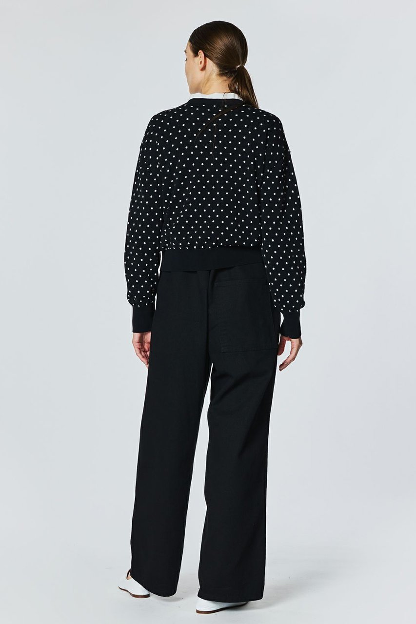 【ミズイロ インド/mizuiro ind】のdots JQ crew neck C/D カーディガン 人気、トレンドファッション・服の通販 founy(ファニー) 　ファッション　Fashion　レディースファッション　Fashion for Women　トップス・カットソー　Cut & Sew Tops　ニット　Knit Tops & Sweaters　カーディガン・羽織り　Layered Style Cardigans　カーディガン　Cardigan, Knitwear　ショート　Short, Short Length　トレンド　Trend, Trending Now　ドット　Polka Dot, Dot Pattern　フェミニン　Feminine, Girly　other-6|ID: prp329100004608819 ipo3291000000032950314