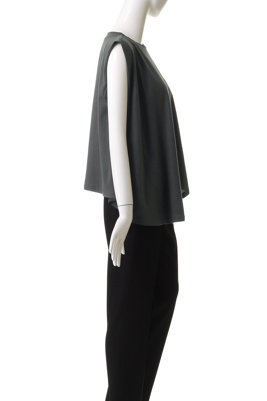 【ミズイロ インド/mizuiro ind】のc/neck asymmetry PO プルオーバー 人気、トレンドファッション・服の通販 founy(ファニー) 　ファッション　Fashion　レディースファッション　Fashion for Women　トップス・カットソー　Cut & Sew Tops　キャミソール&ノースリーブ　Camisoles & Sleeveless Tops　シャツ・ブラウス・オフィスカジュアル　Elegant Blouses & Button-Ups　カジュアルプルオーバー・ニットトップス　Pullovers & Knit Tops / Casual Pullovers　カットソー　Cut and Sewn Top　ノースリーブ　Sleeveless, No-Sleeve　新作・新入荷　New Arrivals / New In　other-3|ID: prp329100004608820 ipo3291000000032950346