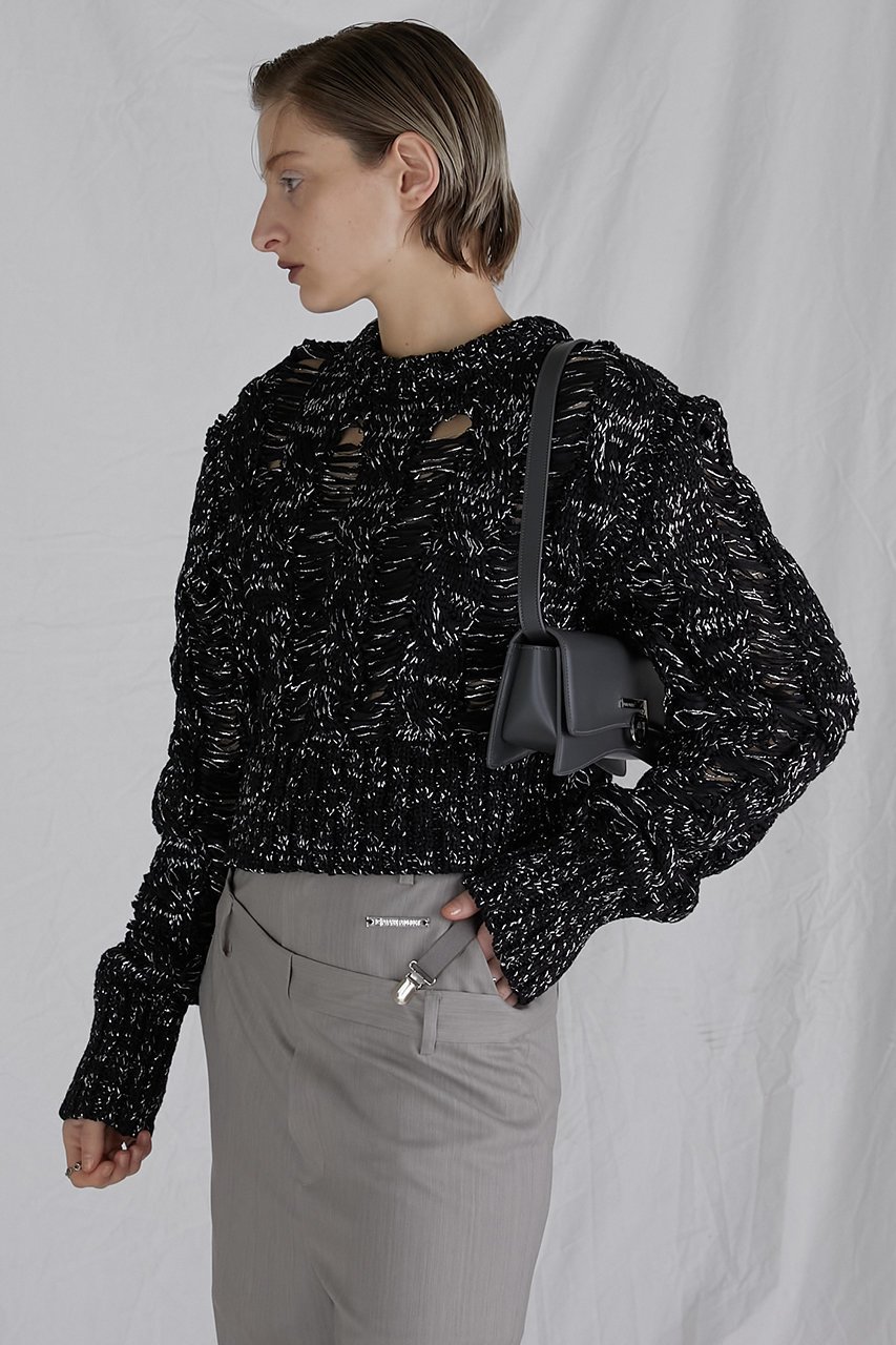 【プランク プロジェクト/PRANK PROJECT】のラメケーブルニットプルオーバー / Lame Cable Knit Pullover 人気、トレンドファッション・服の通販 founy(ファニー) 　ファッション　Fashion　レディースファッション　Fashion for Women　トップス・カットソー　Cut & Sew Tops　ニット　Knit Tops & Sweaters　カジュアルプルオーバー・ニットトップス　Pullovers & Knit Tops / Casual Pullovers　おすすめ　Recommended / Our Picks　バランス　Balance, Style Balance　other-8|ID: prp329100004608822 ipo3291000000036029962