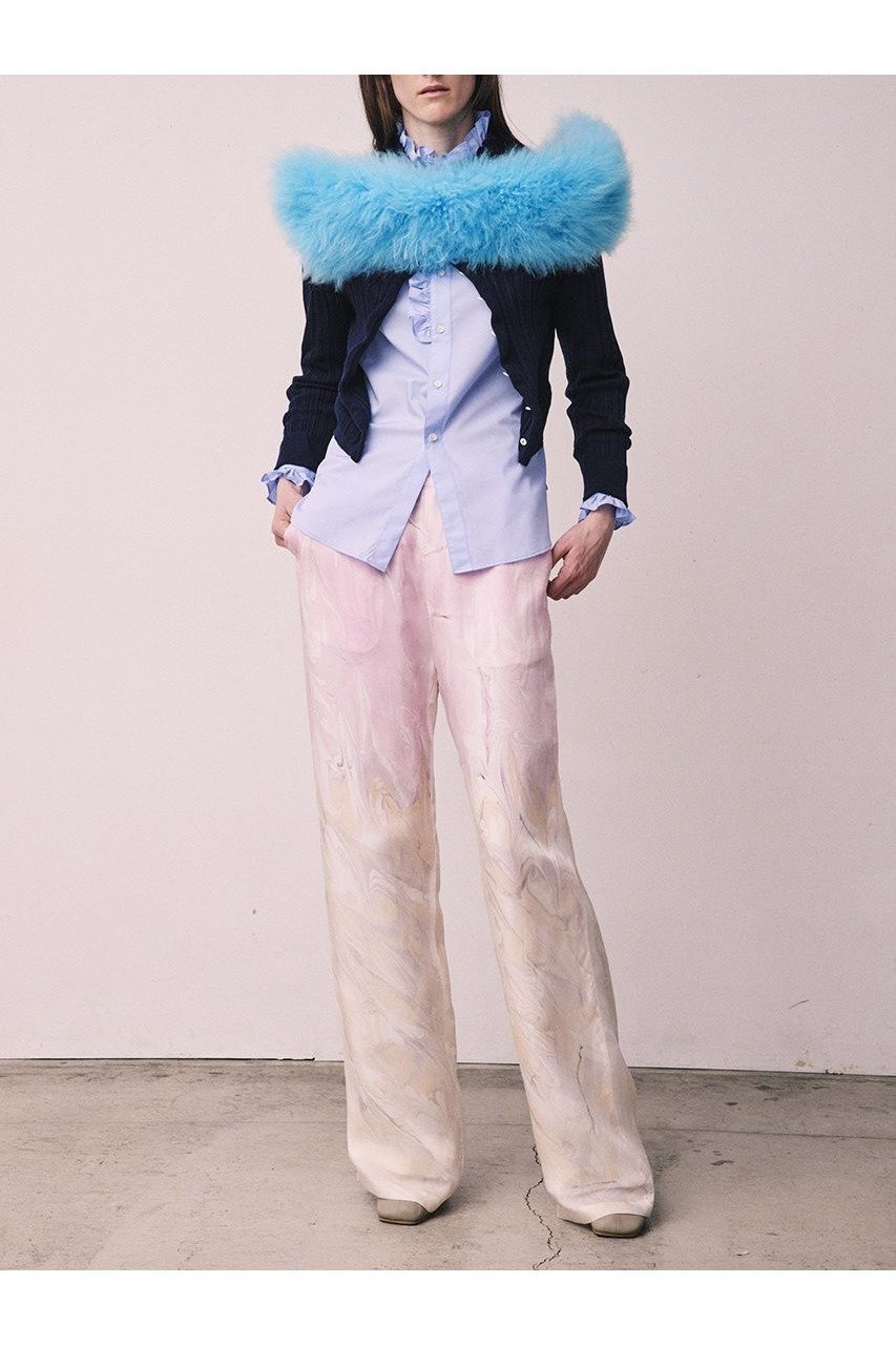 【ニアー ニッポン/near.nippon】のフリルシャツ 人気、トレンドファッション・服の通販 founy(ファニー) 　ファッション　Fashion　レディースファッション　Fashion for Women　トップス・カットソー　Cut & Sew Tops　シャツ・ブラウス・オフィスカジュアル　Elegant Blouses & Button-Ups　2025年　2025　2025-2026秋冬・A/W　Autumn/Winter 2025–26 AW25–26　おすすめ　Recommended / Our Picks　なめらか　Smooth, Silky Texture　シルク　Silk, 100% Silk　ジャケット　Jacket, Outerwear　スリーブ　Sleeve, Long Sleeve / Short Sleeve　バランス　Balance, Style Balance　フリル　Frill, Ruffle　ブロード　Broadcloth, Fine Cotton　ロング　Long, Long-Length　エレガント 上品　Elegant　A/W・秋冬　Autumn/Winter　other-6|ID: prp329100004608826 ipo3291000000032950469