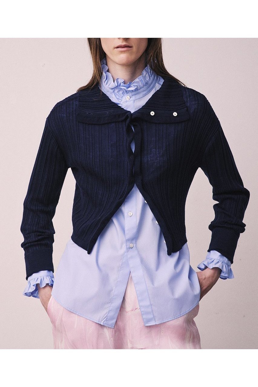 【ニアー ニッポン/near.nippon】のフリルシャツ 人気、トレンドファッション・服の通販 founy(ファニー) 　ファッション　Fashion　レディースファッション　Fashion for Women　トップス・カットソー　Cut & Sew Tops　シャツ・ブラウス・オフィスカジュアル　Elegant Blouses & Button-Ups　2025年　2025　2025-2026秋冬・A/W　Autumn/Winter 2025–26 AW25–26　おすすめ　Recommended / Our Picks　なめらか　Smooth, Silky Texture　シルク　Silk, 100% Silk　ジャケット　Jacket, Outerwear　スリーブ　Sleeve, Long Sleeve / Short Sleeve　バランス　Balance, Style Balance　フリル　Frill, Ruffle　ブロード　Broadcloth, Fine Cotton　ロング　Long, Long-Length　エレガント 上品　Elegant　A/W・秋冬　Autumn/Winter　other-8|ID: prp329100004608826 ipo3291000000032950479
