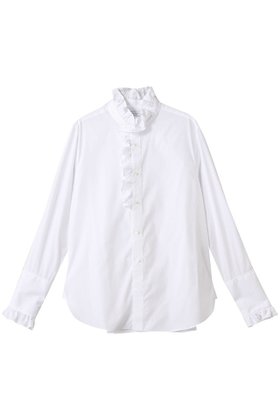 【ニアー ニッポン/near.nippon】 フリルシャツ人気、トレンドファッション・服の通販 founy(ファニー) ファッション Fashion レディースファッション Fashion for Women トップス・カットソー Cut & Sew Tops シャツ・ブラウス・オフィスカジュアル Elegant Blouses & Button-Ups おすすめ Recommended / Our Picks なめらか Smooth, Silky Texture シルク Silk, 100% Silk ジャケット Jacket, Outerwear スリーブ Sleeve, Long Sleeve / Short Sleeve バランス Balance, Style Balance フリル Frill, Ruffle ブロード Broadcloth, Fine Cotton ロング Long, Long-Length エレガント 上品 Elegant |ID:prp329100004608826