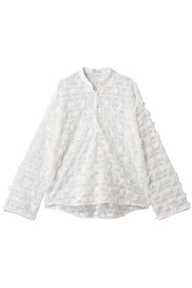 【ニアー ニッポン/near.nippon】 ポップコーンレース ブラウス人気、トレンドファッション・服の通販 founy(ファニー) ファッション Fashion レディースファッション Fashion for Women トップス・カットソー Cut & Sew Tops シャツ・ブラウス・オフィスカジュアル Elegant Blouses & Button-Ups インナー Innerwear キャミソール Camisole, Spaghetti Strap Top シアー Sheer, See-Through ジャケット Jacket, Outerwear スラックス Slacks, Dress Pants スリーブ Sleeve, Long Sleeve / Short Sleeve ドレープ Drape, Draping Fabric ビスチェ Bustier, Corset Top フロント Front, Front Design ボトム Bottoms, Lower Wear リラックス Relax, Relaxed Fit レース Lace, Lace Fabric ロング Long, Long-Length エレガント 上品 Elegant |ID:prp329100004608827