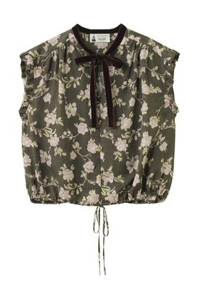 【ルール ロジェット/leur logette】のルームズフラワープリントキュプラブラウス 人気、トレンドファッション・服の通販 founy(ファニー) ファッション Fashion レディースファッション Fashion for Women トップス・カットソー Cut & Sew Tops シャツ・ブラウス・オフィスカジュアル Elegant Blouses & Button-Ups 花柄・フラワープリント・モチーフ Floral Prints & Motifs / Flower Pattern Tops 2025年 2025 2025-2026秋冬・A/W Autumn/Winter 2025–26 AW25–26 おすすめ Recommended / Our Picks なめらか Smooth, Silky Texture クラシカル Classical, Vintage-Inspired クラシック Classic, Timeless Style ショート Short, Short Length スリーブ Sleeve, Long Sleeve / Short Sleeve セットアップ Set-Up, Coordinated Outfit フラワー Flower, Floral プリント Print, Printed Pattern ベルベット Velvet, Velvety リボン Ribbon, Bow A/W・秋冬 Autumn/Winter |ID:prp329100004608831