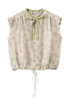 【ルール ロジェット/leur logette】のルームズフラワープリントキュプラブラウス クリーム|ID:prp329100004608831