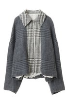 【マルティニーク/martinique】の【CURRENTAGE】Coated Tweedハリントンジャケット グレー|ID: prp329100004608833 ipo3291000000032950690